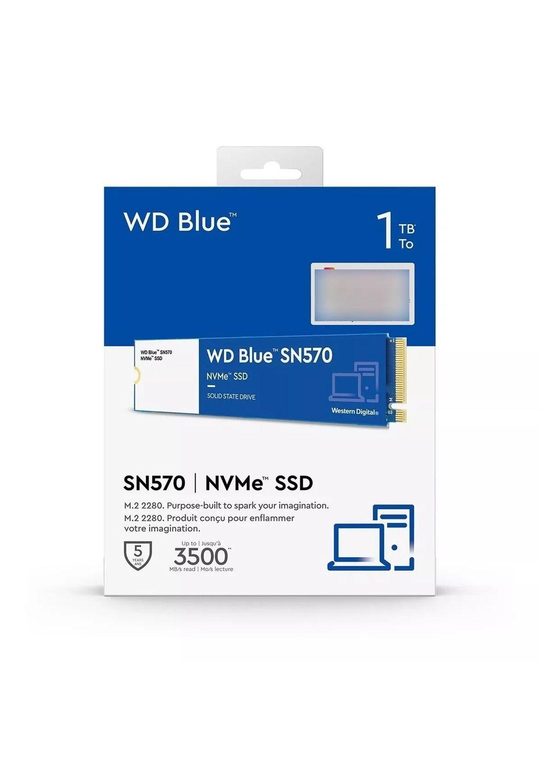 Unidad Estado Sólido Western Digital Blue SN570 1TB NVMe-1