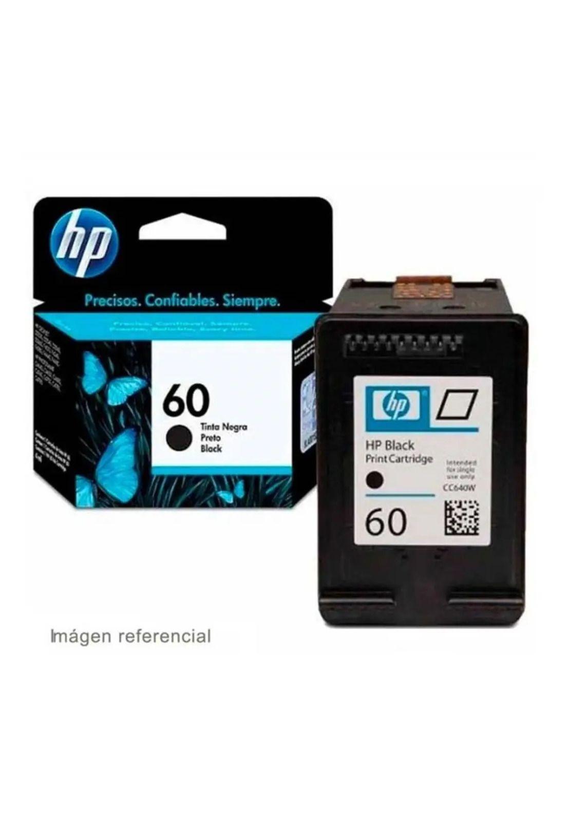 Cartucho de Tinta HP 60 200 páginas Negro-1