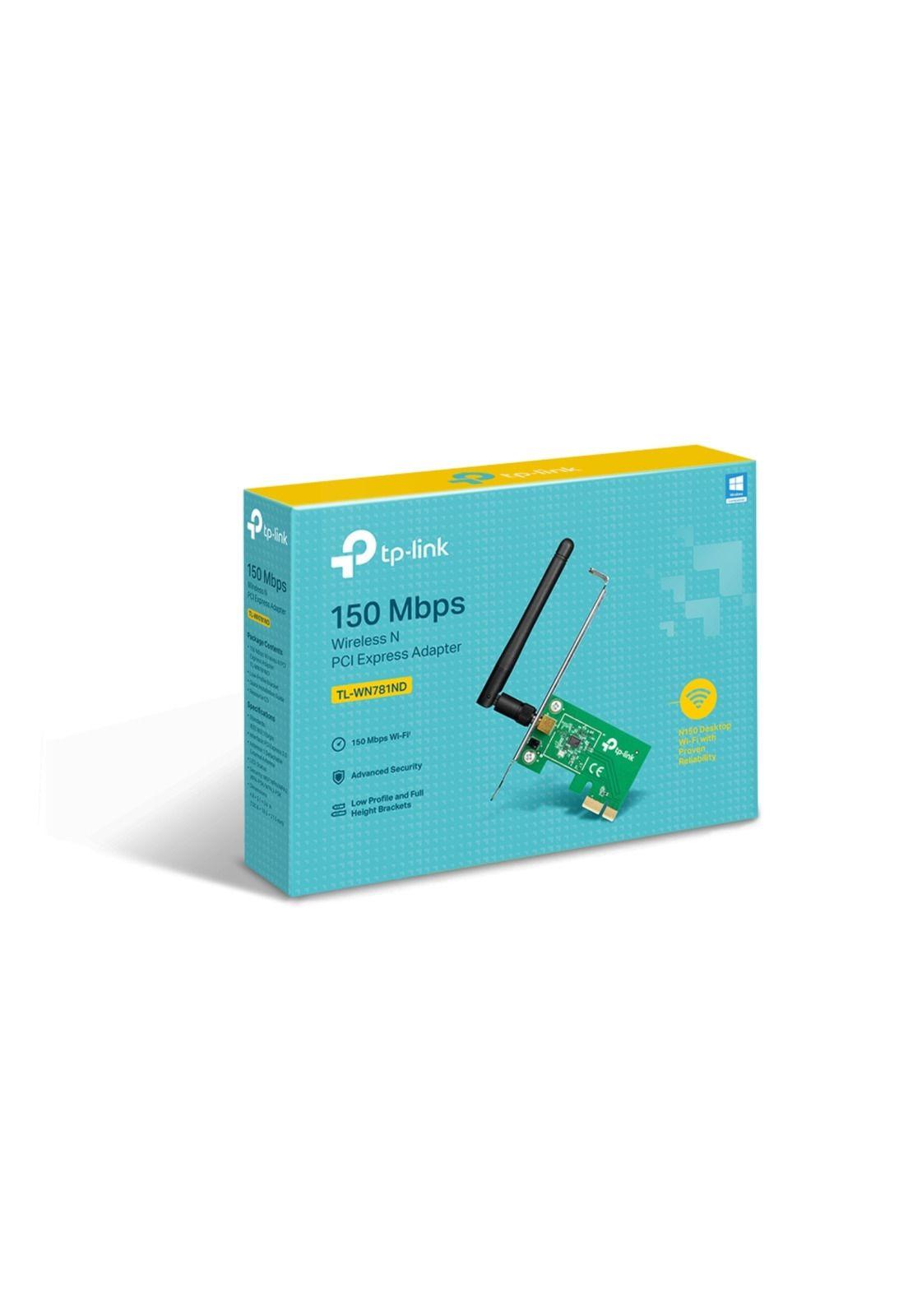 Adaptador TP-Link PCI Express Inalámbrico de 150 Mbps-0