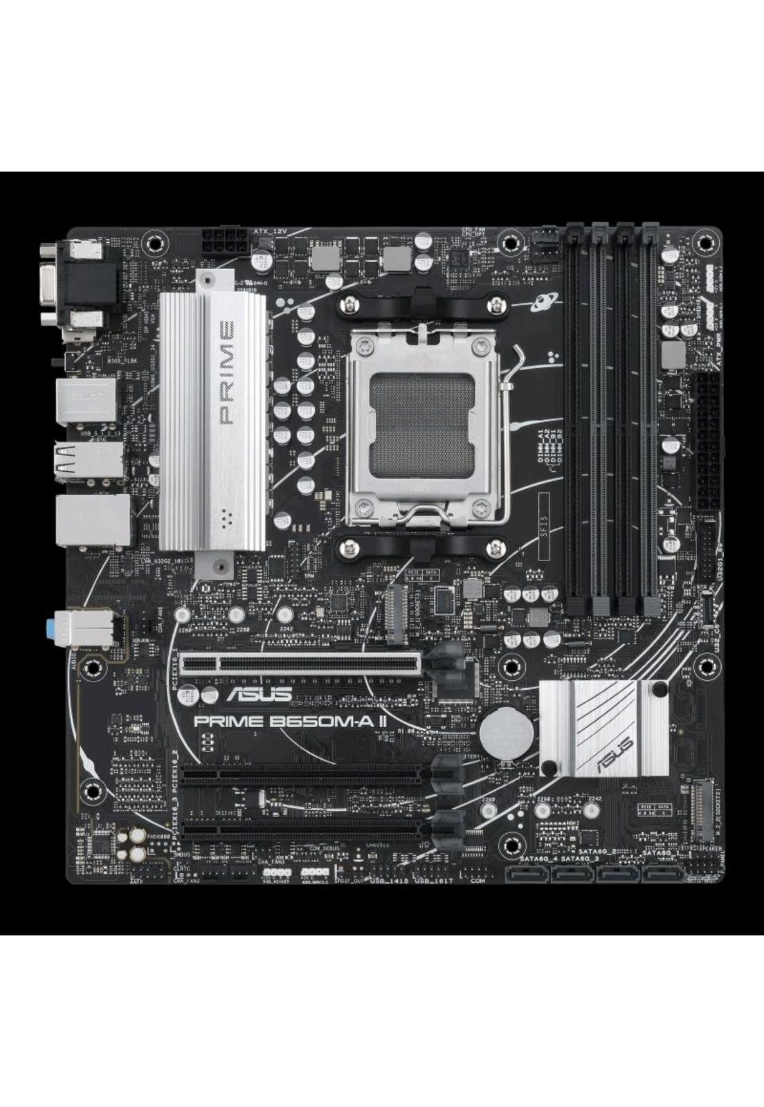 Placa Madre Asus PRIME B650M-A II AM5 DDR5 RGB mATX-4
