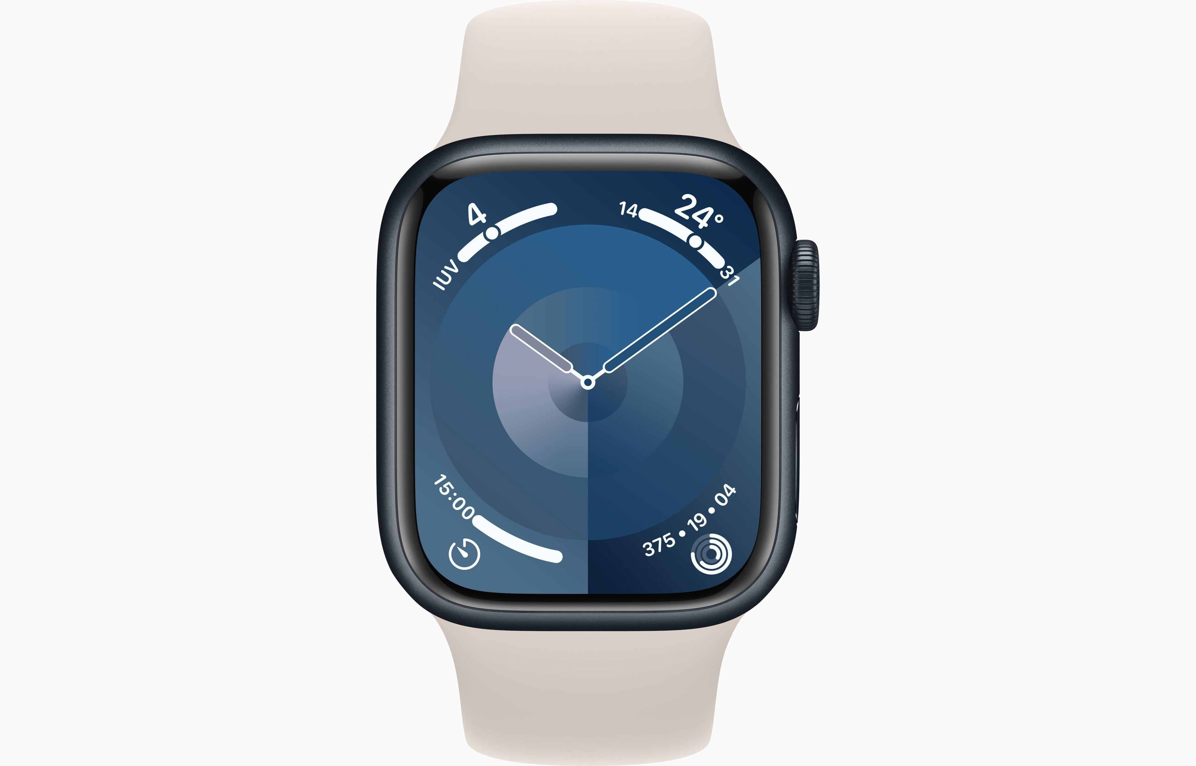 Apple Watch Series 9 41 mm GPS Talla S/M Starlight-1
