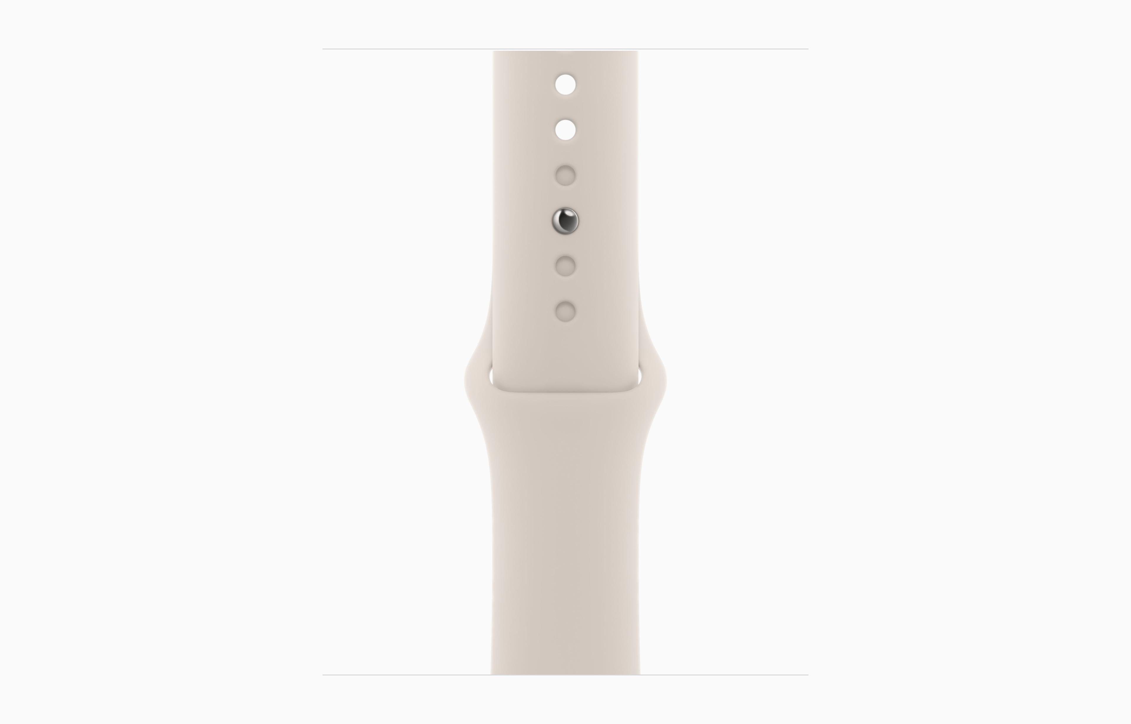 Apple Watch Series 9 41 mm GPS Talla S/M Starlight-2