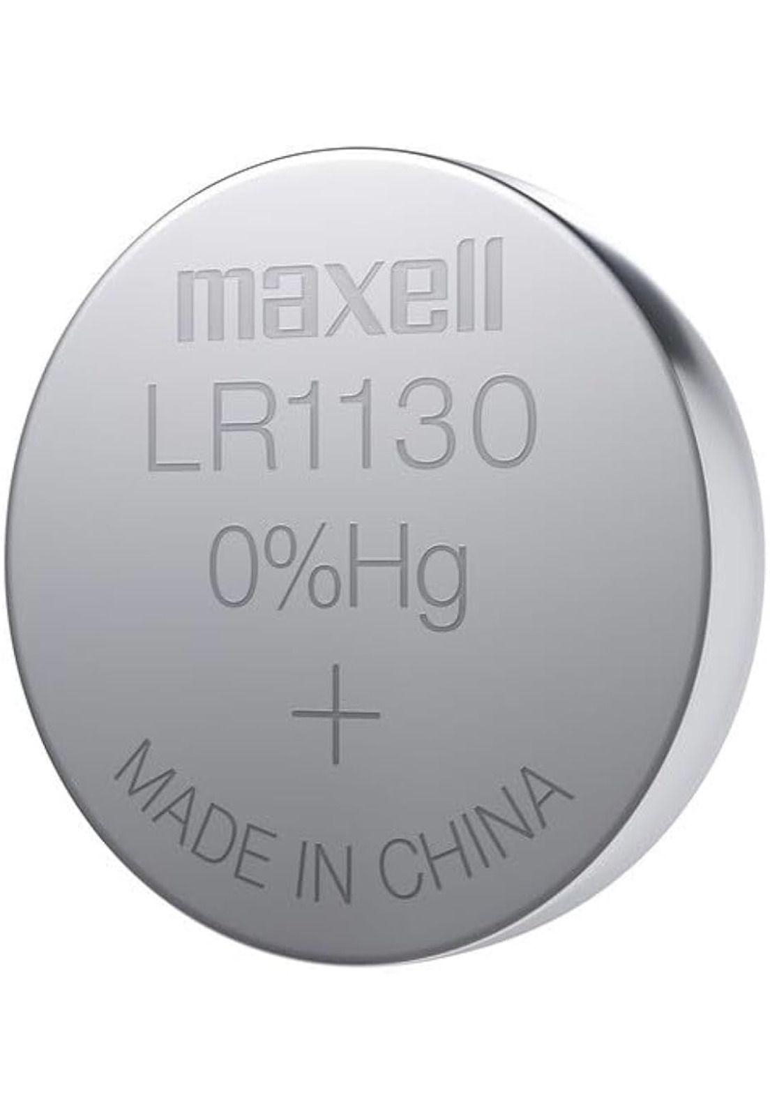 Pila Lr1130 Maxell 1,5v Pack 10 Unidades-1