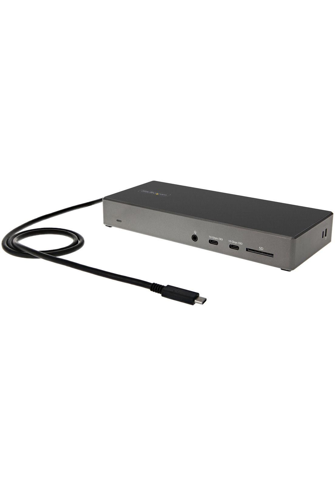 Docking Station StarTech USB-C Triple 4K Monitor 100W PD-7