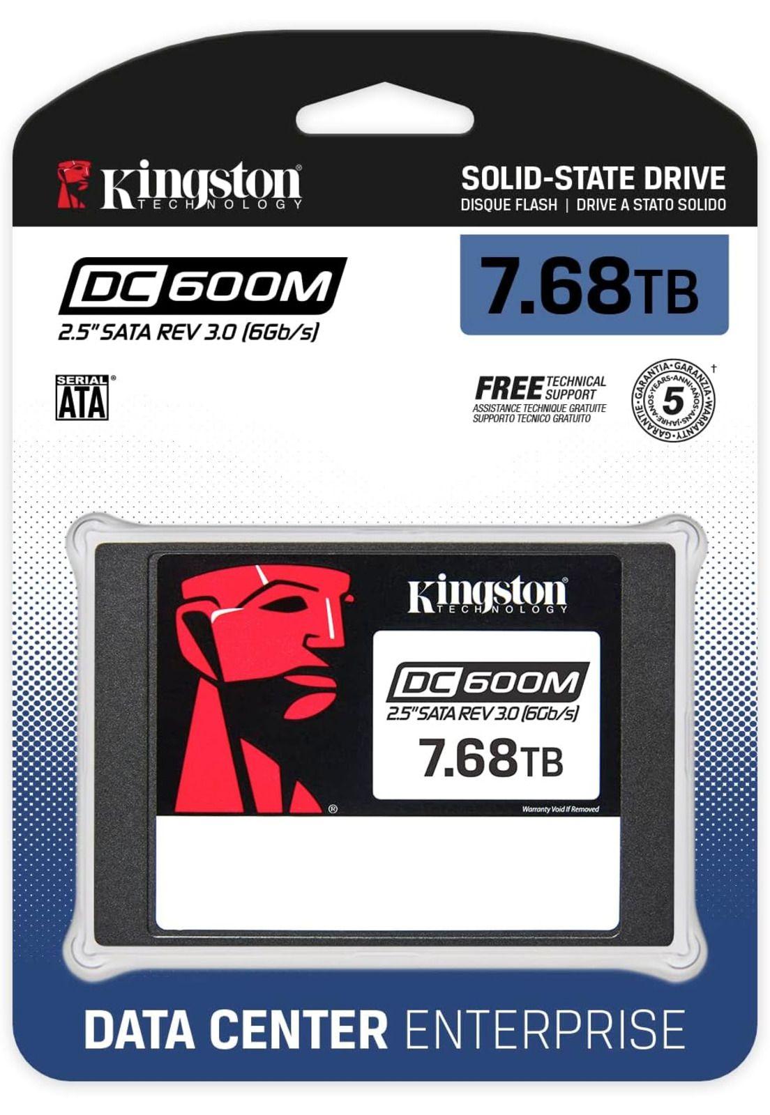 Disco SSD Kingston Data Center Enterprise DC600M 7.68TB 2.5"-1
