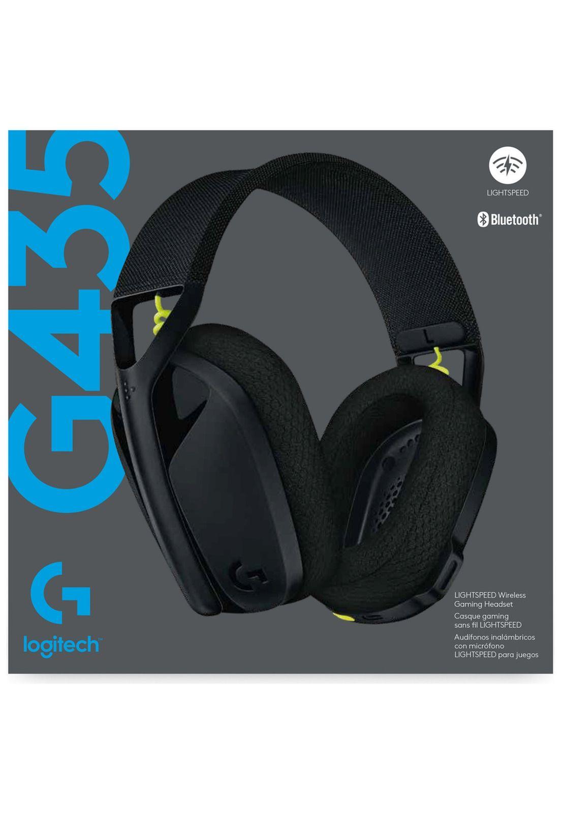 Audífonos inalámbricos Logitech G435 Lightspeed Negros-4
