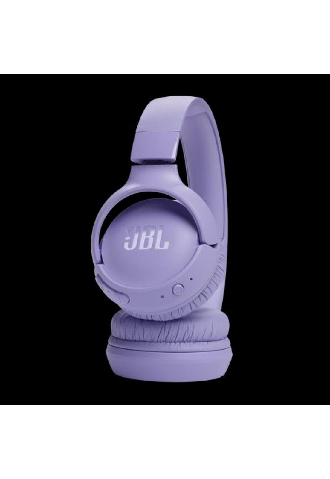 Audífonos Bluetooth JBL Tune 520BT Pure Bass Purple-3