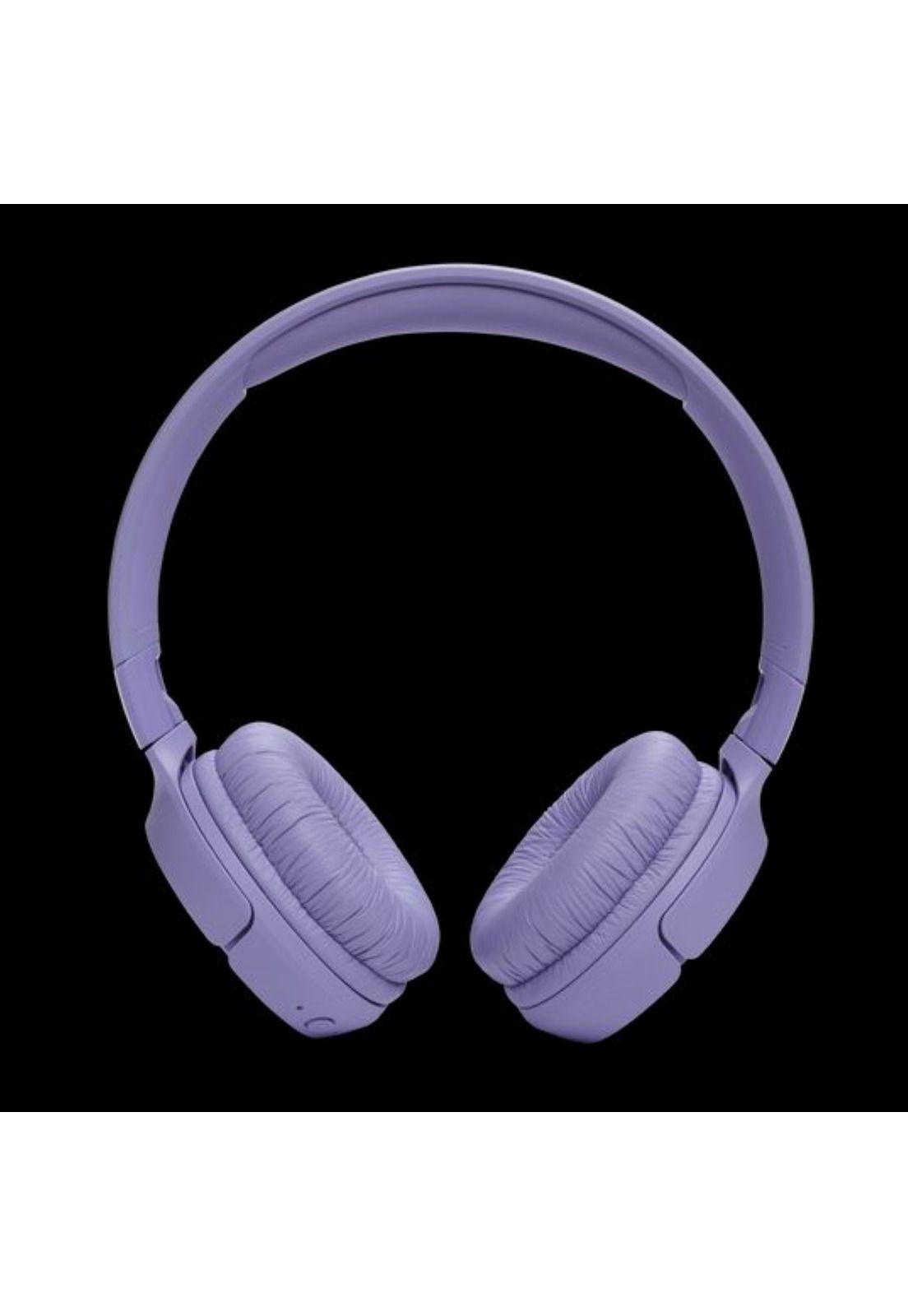 Audífonos Bluetooth JBL Tune 520BT Pure Bass Purple-5