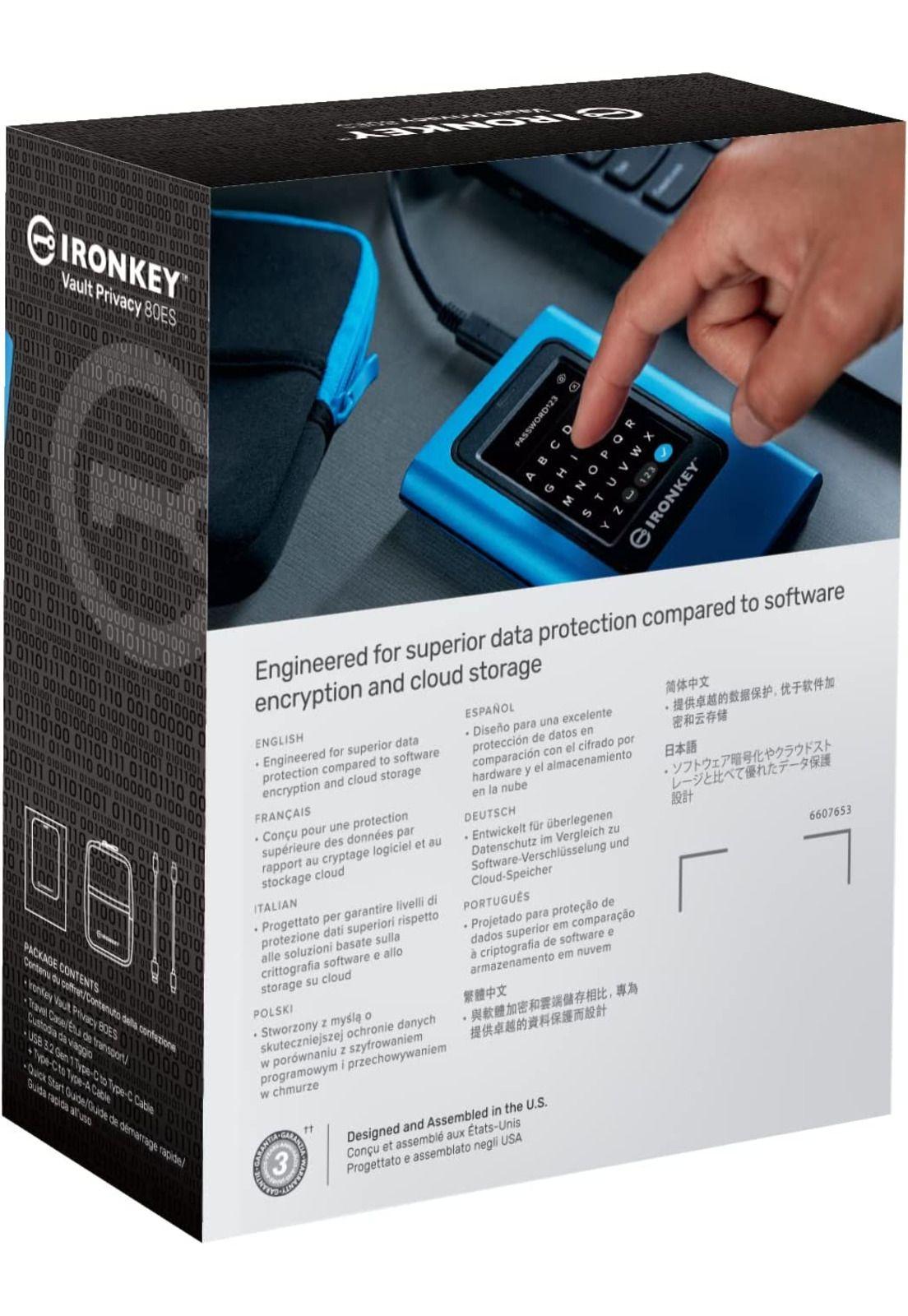 Disco SSD Externo Kingston 480GB IronKey Vault Privacy Encri-3