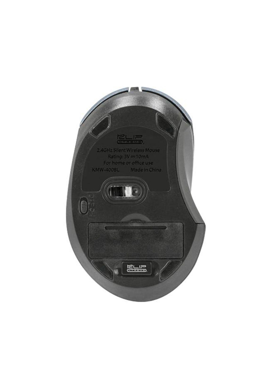 Mouse Inalámbrico Klip Xtreme GhosTouch 2.4GHz Wireless Azul-3