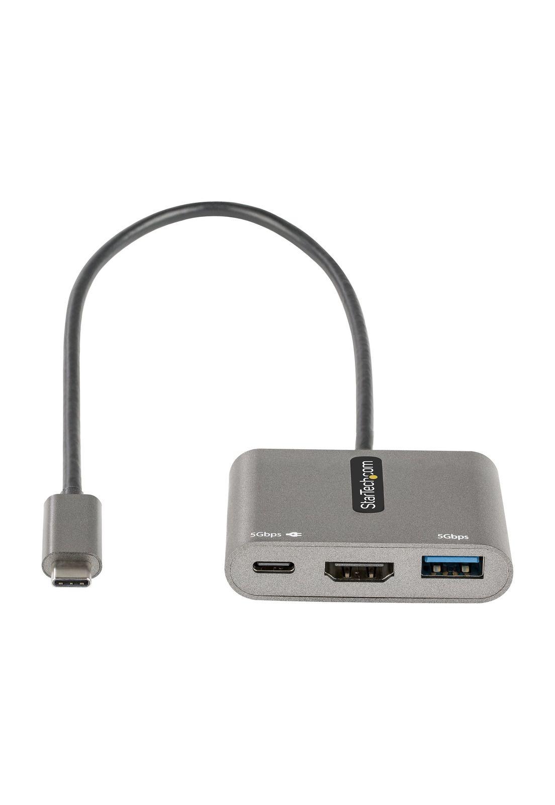 Adaptador Multipuerto StarTech USB-C a HDMI USB-A USB-C-0