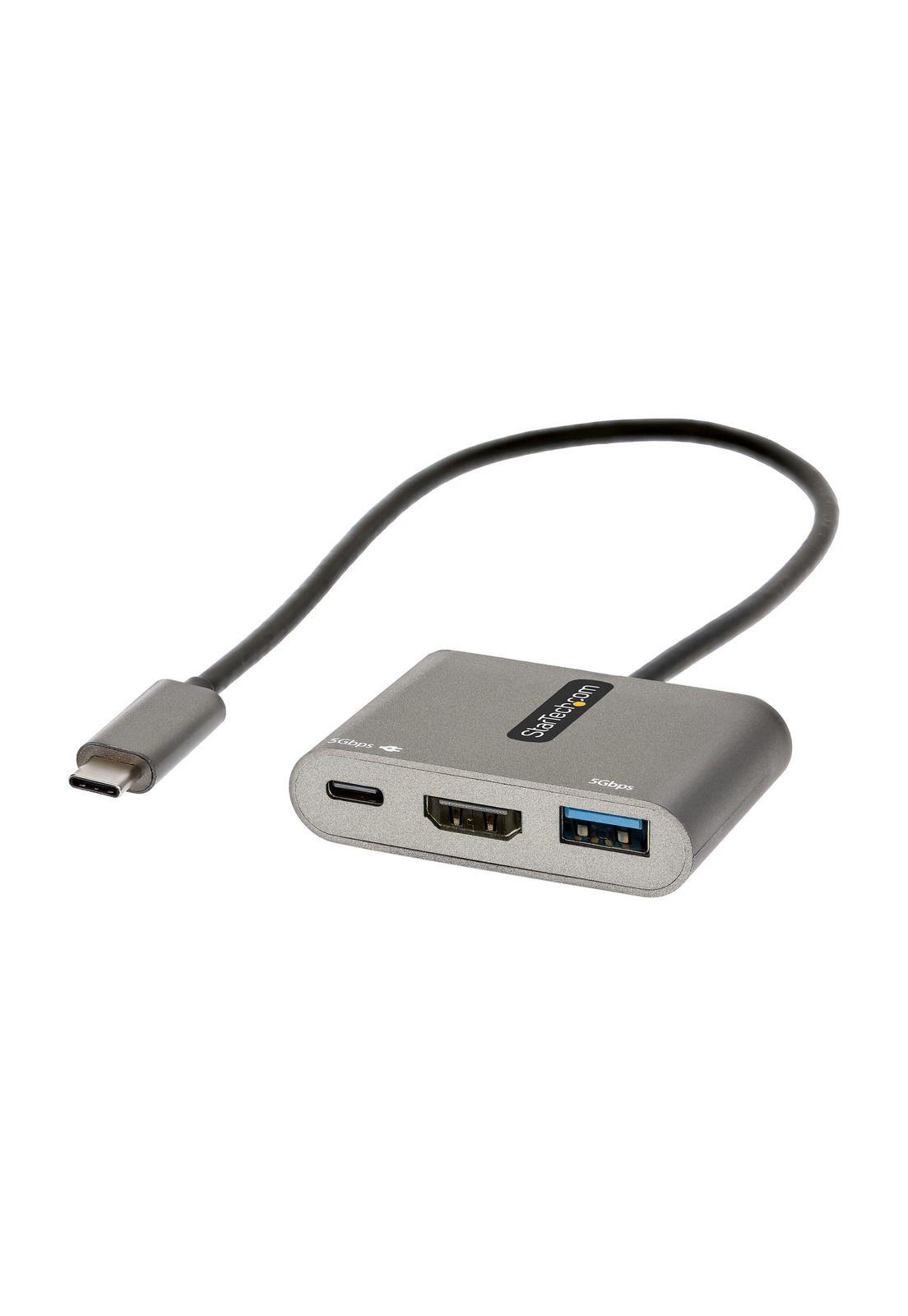 Adaptador Multipuerto StarTech USB-C a HDMI USB-A USB-C-1