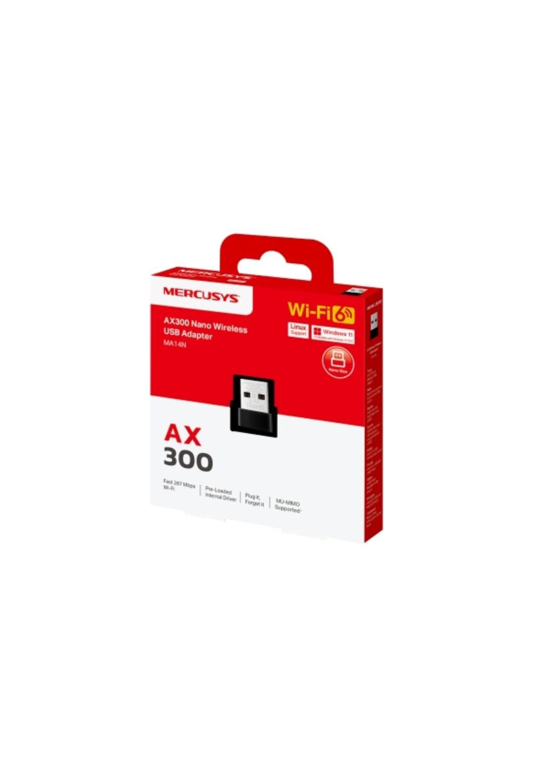 Adaptador TP-Link AX300 Nano Wireless USB-2