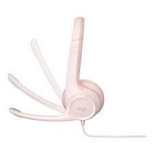Audifono Con Micrófono Usb Logitech H390 Rosa-3