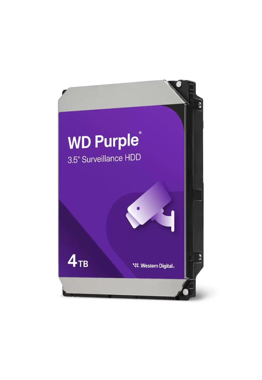 Disco Duro Western Digital 4TB 3,5" Survellaince HDD 256MB-2