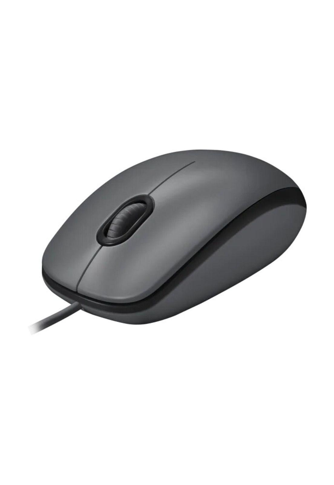 Mouse Logitech M90 Alámbrico USB 1000DPI Negro/Gris-2