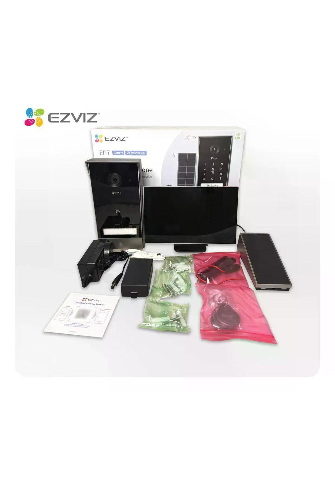 Videoportero Eléctrico Inalámbrico Ezviz Ep7 Panel Solar 2k-4