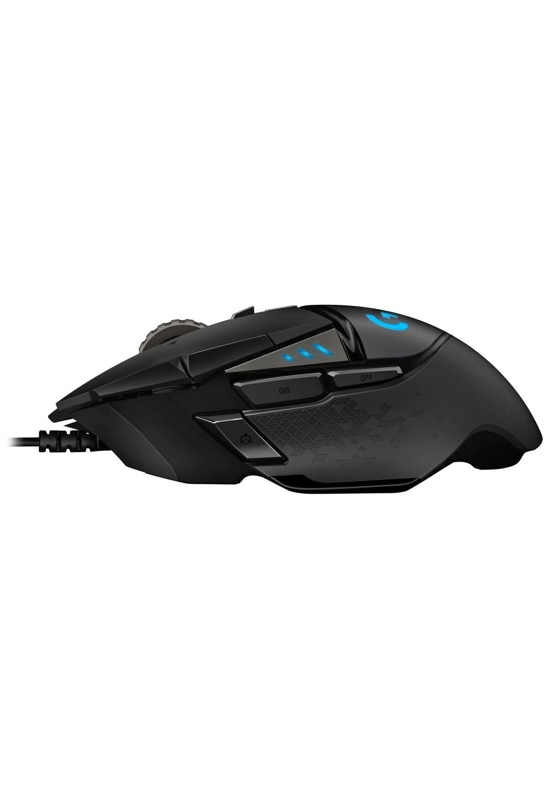Mouse Logitech USB G502 Hero Negro-4