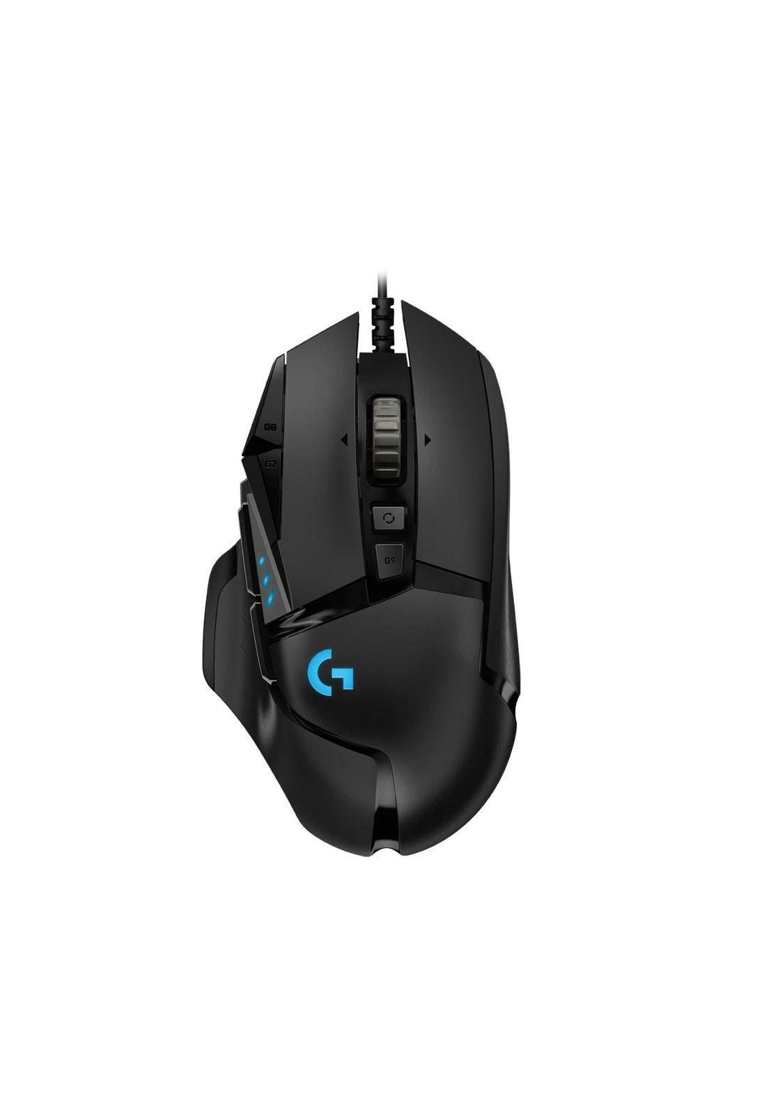 Mouse Logitech USB G502 Hero Negro-5