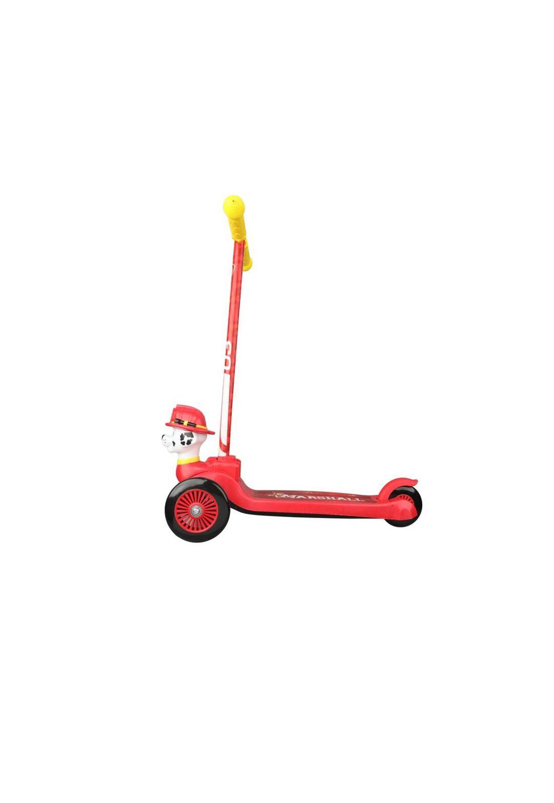Scooter Vivitar 3D Paw Patrol Marshall +3 Años Rojo/Amarillo-1