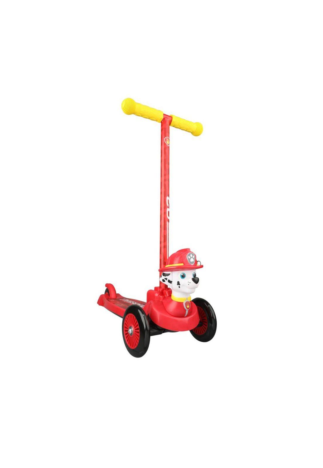 Scooter Vivitar 3D Paw Patrol Marshall +3 Años Rojo/Amarillo-3