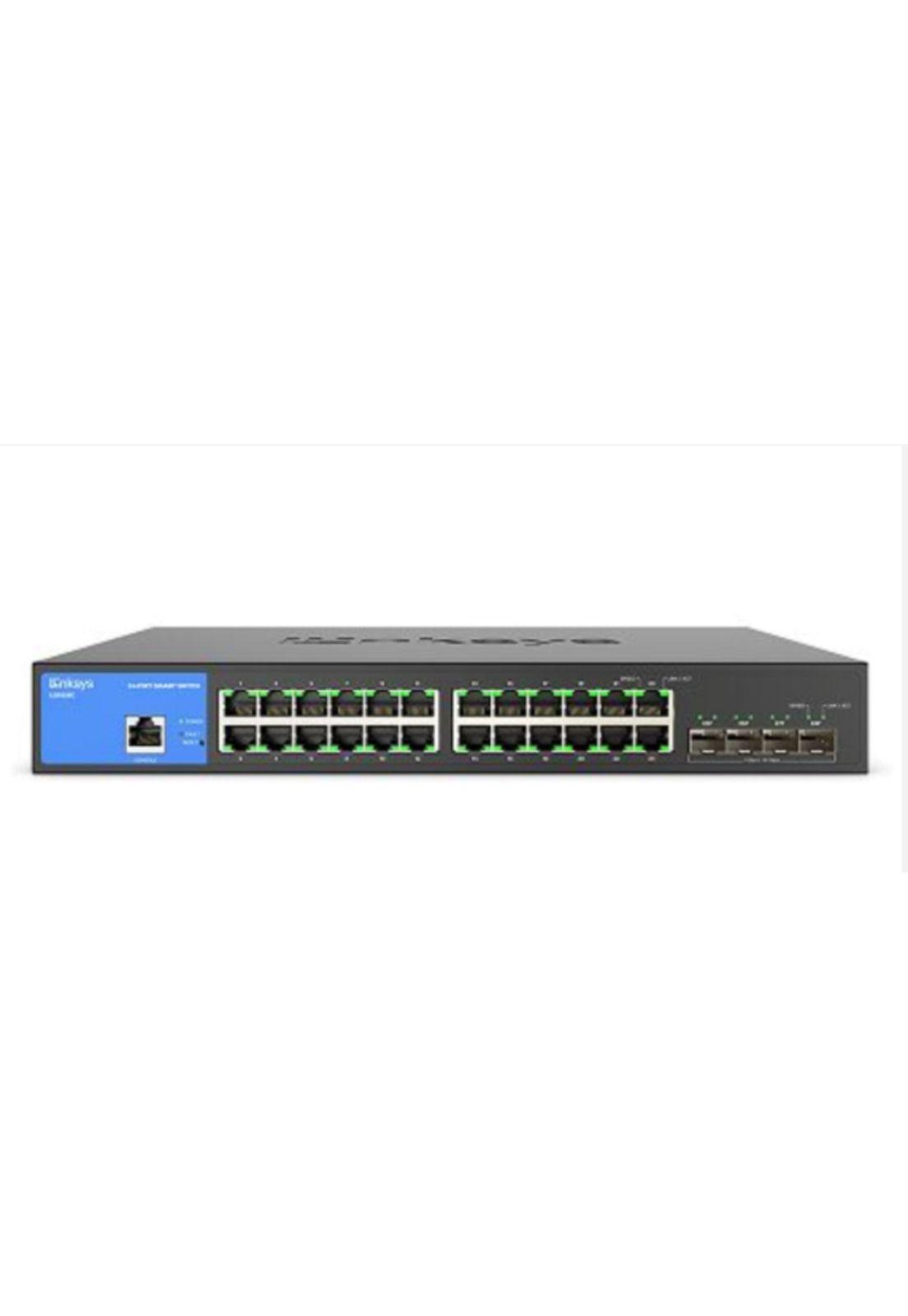 Switch LinkSys LGS328C 24 ports Gigabit 4 ports SFP+10Gbps-3