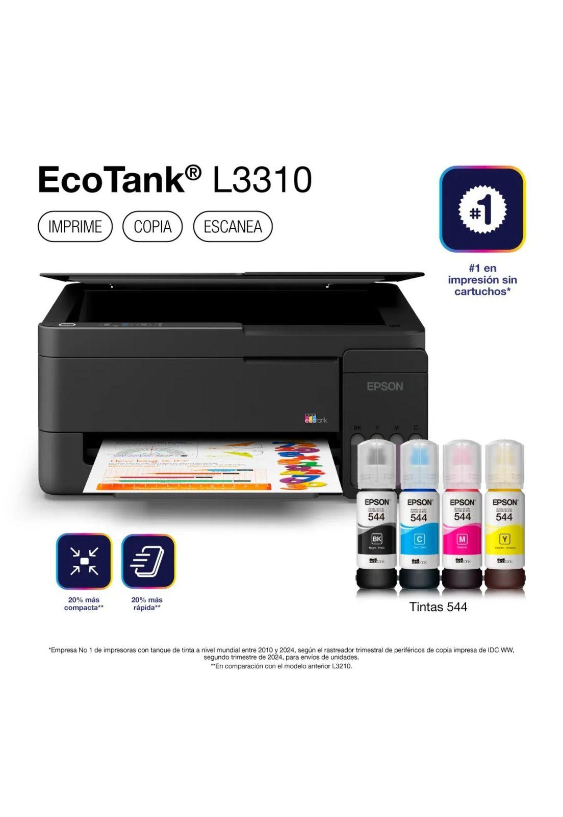 Impresora Multifuncional Epson EcoTank L3310-6