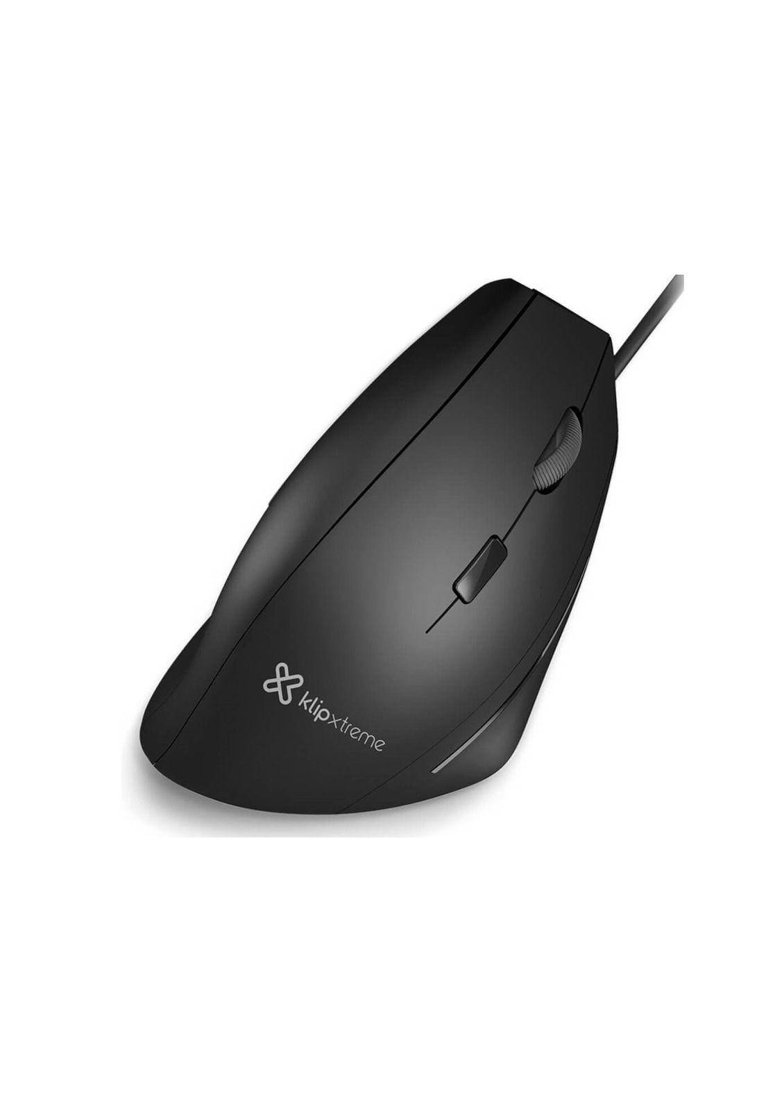 Mouse Optico Vertical Ergonomico Klip Xtreme KMO-505-0