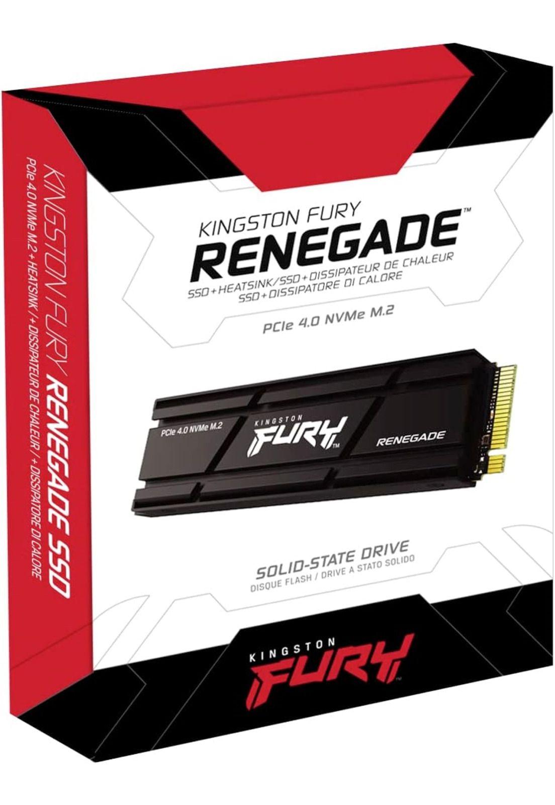 SSD Kingston Fury Renegade 2TB M.2 NVMe PCIe 4.0 Disipador-1