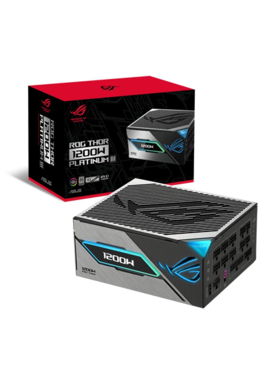 Fuente de Poder Asus ROG-THOR-1200P3-GAMING-2