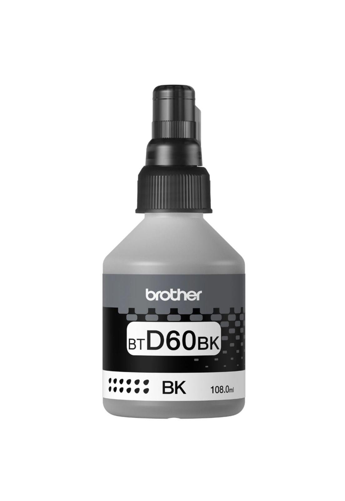 Botella De Tinta Original Brother Negro Btd60bk-2