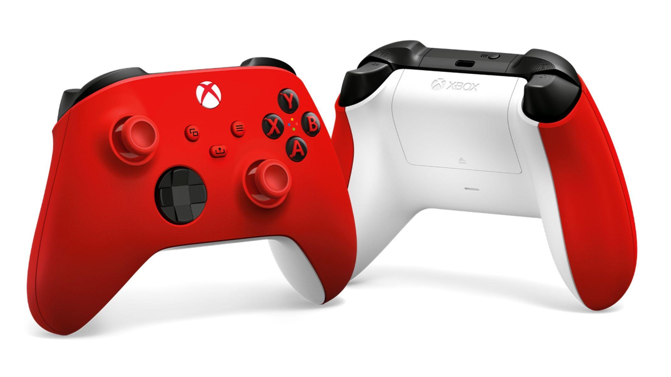 Control Inalámbrico Microsoft Xbox Bluetooth Rojo-4