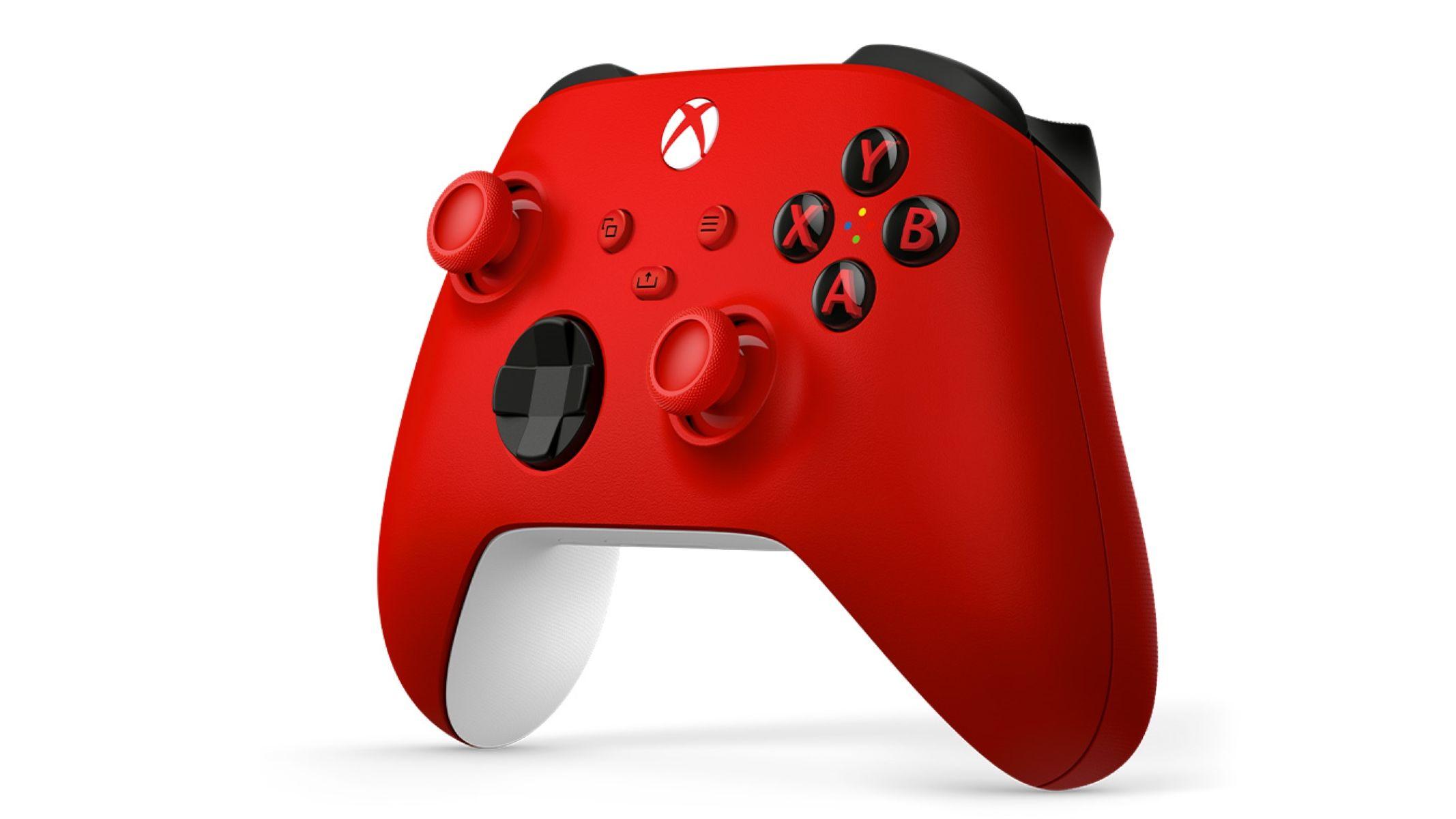 Control Inalámbrico Microsoft Xbox Bluetooth Rojo-5