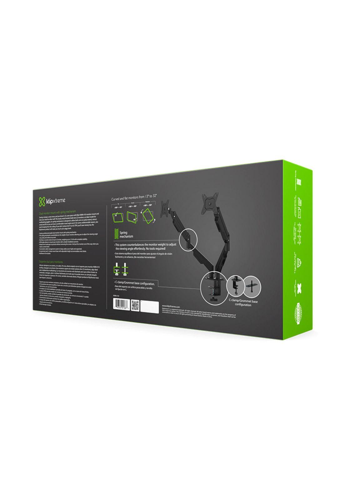 Soporte para Monitor Doble Klip Xtreme KMM-410 hasta 32"-6