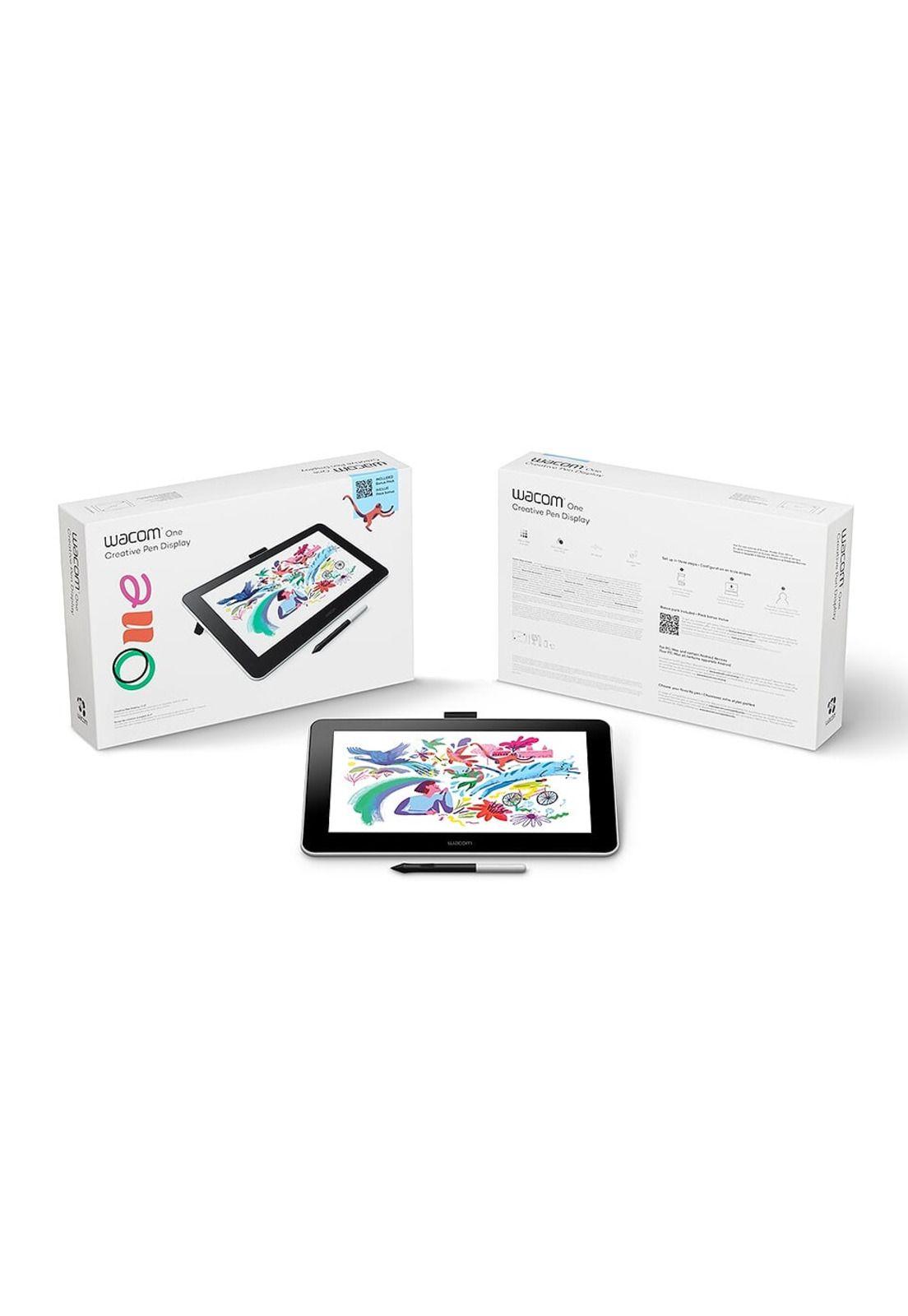 Tableta Digitalizadora Wacom One 13" Creative Pen Display-0