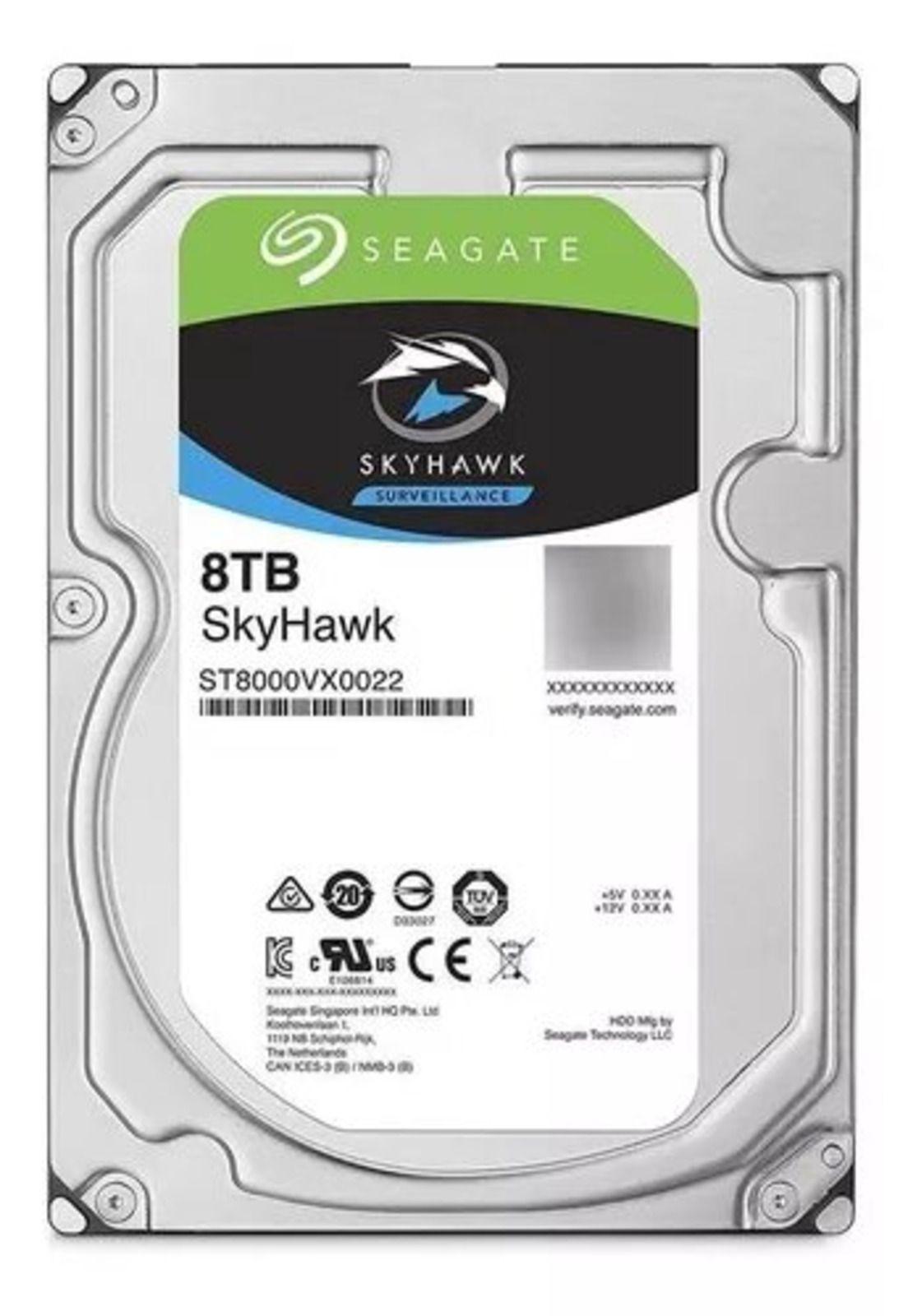 Disco Duro Seagate SkyHawk AI 8TB SATA 6 Gbit/s 7200 RPM-0