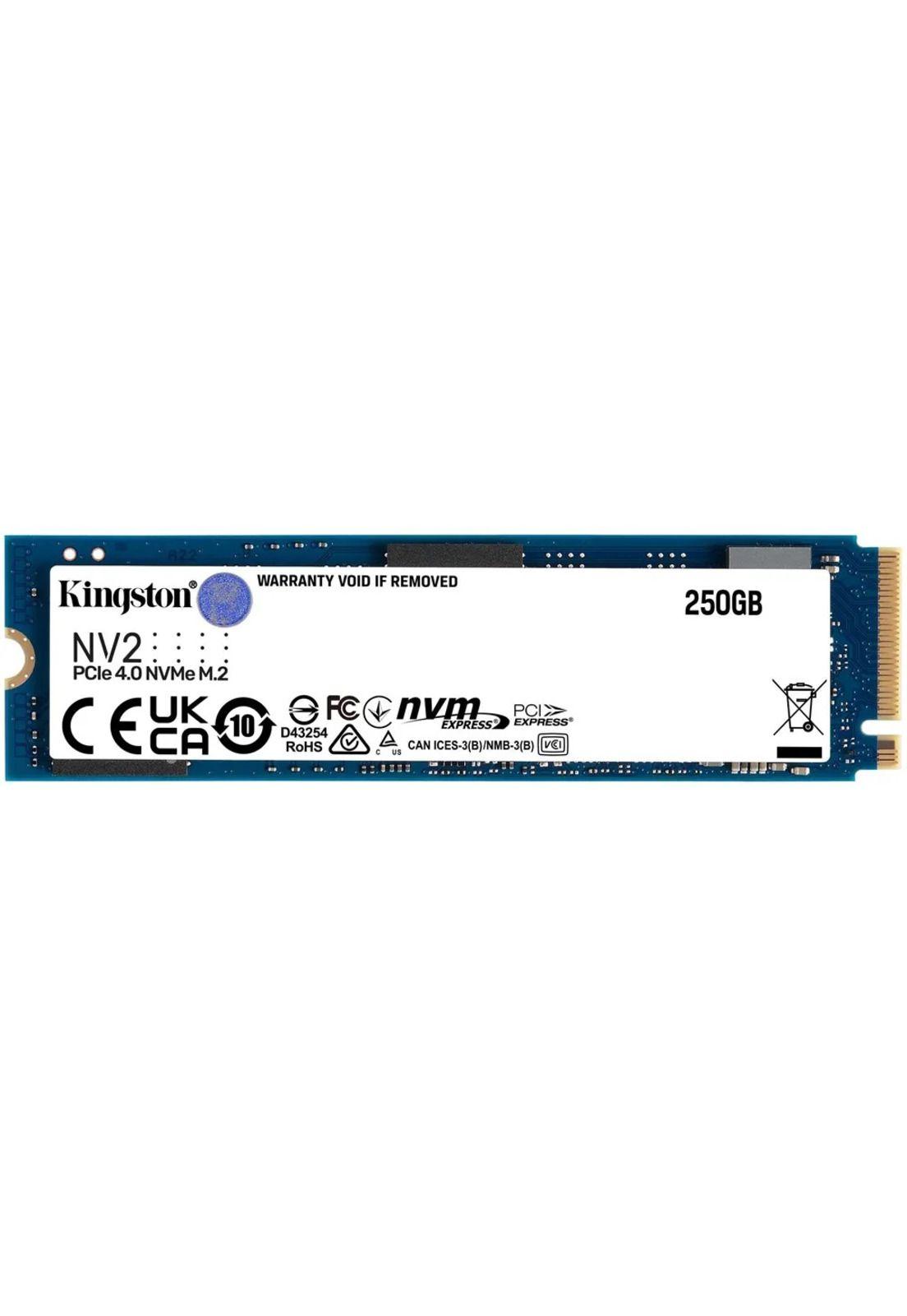 Unidad de Estado Sólido Kingston Nv2 Pcie 4.0 Nvme Ssd 250GB-2