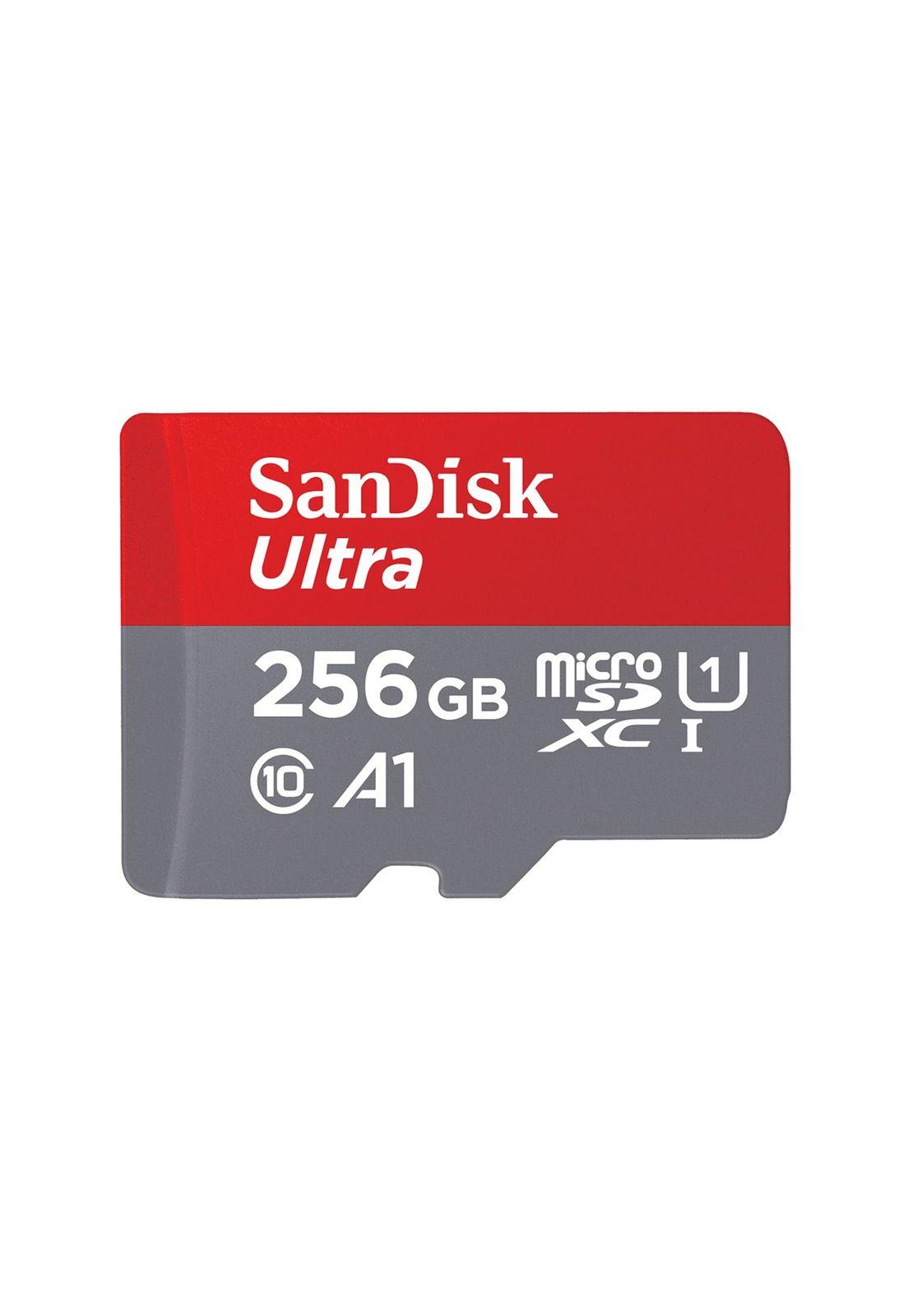 Tarjeta MicroSD SanDisk Ultra 256GB UHS-I C10 Adaptador SD-2