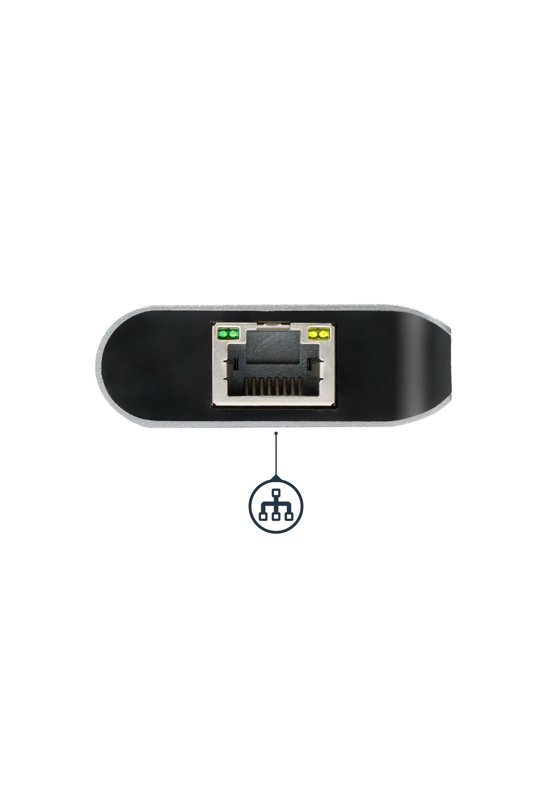 Docking Station para Notebooks USB-C Replicador USB-3