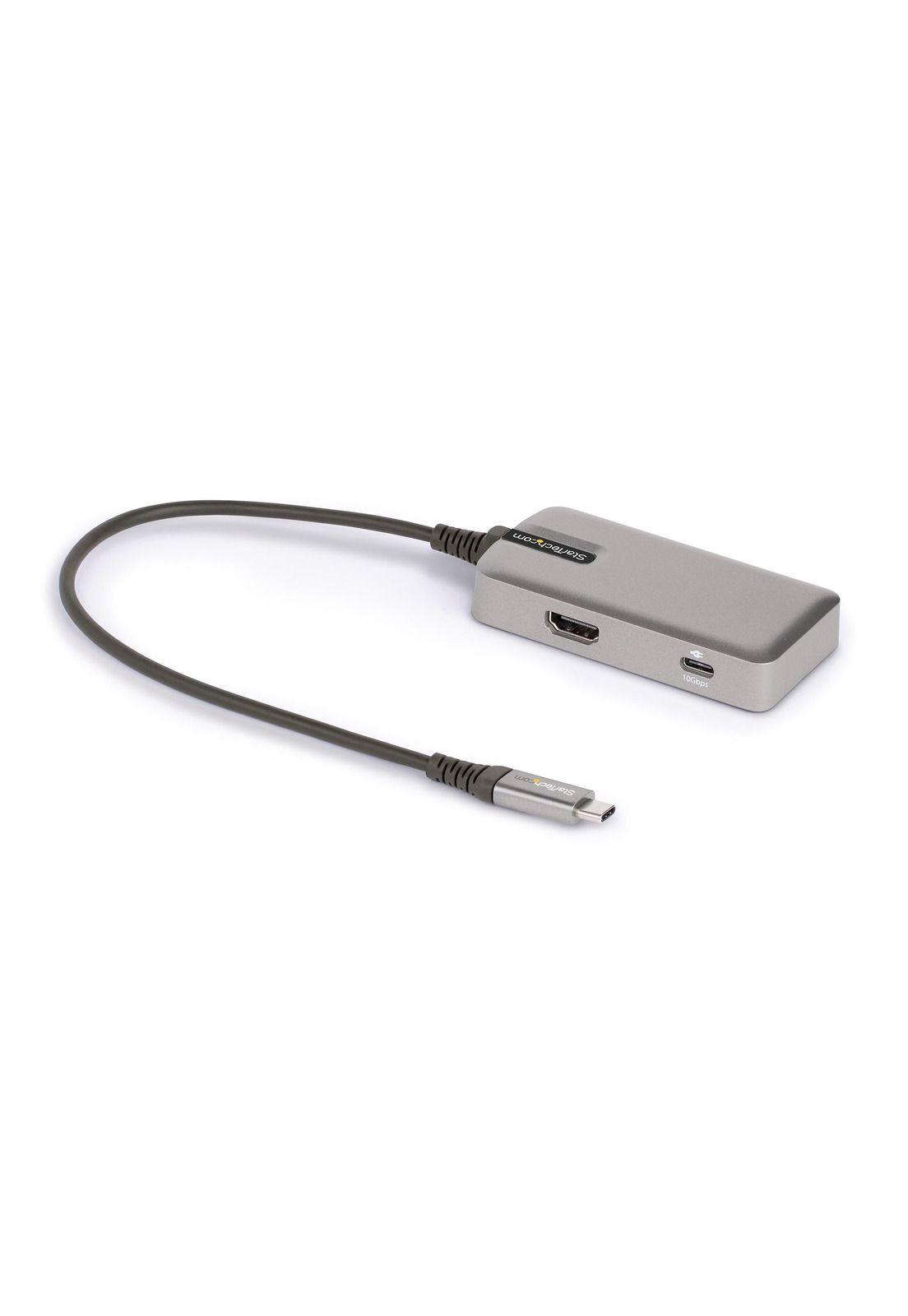Adaptador Multipuertos USB C Startech USB-A USB-C HDMI PD-0