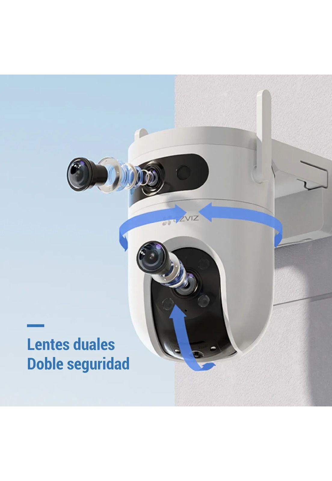 Cámara De Seguridad Ezviz Cs-h9c 2k / 3mp Visión Nocturna Blanco-2