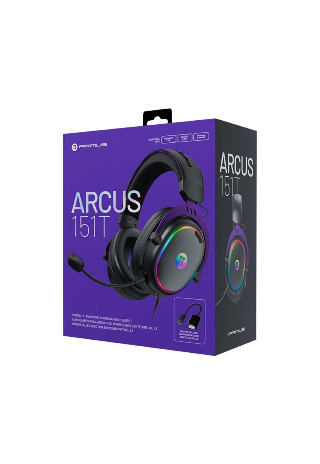 Audífonos Primus Gaming PHS-151 7.1 Wired USB-2