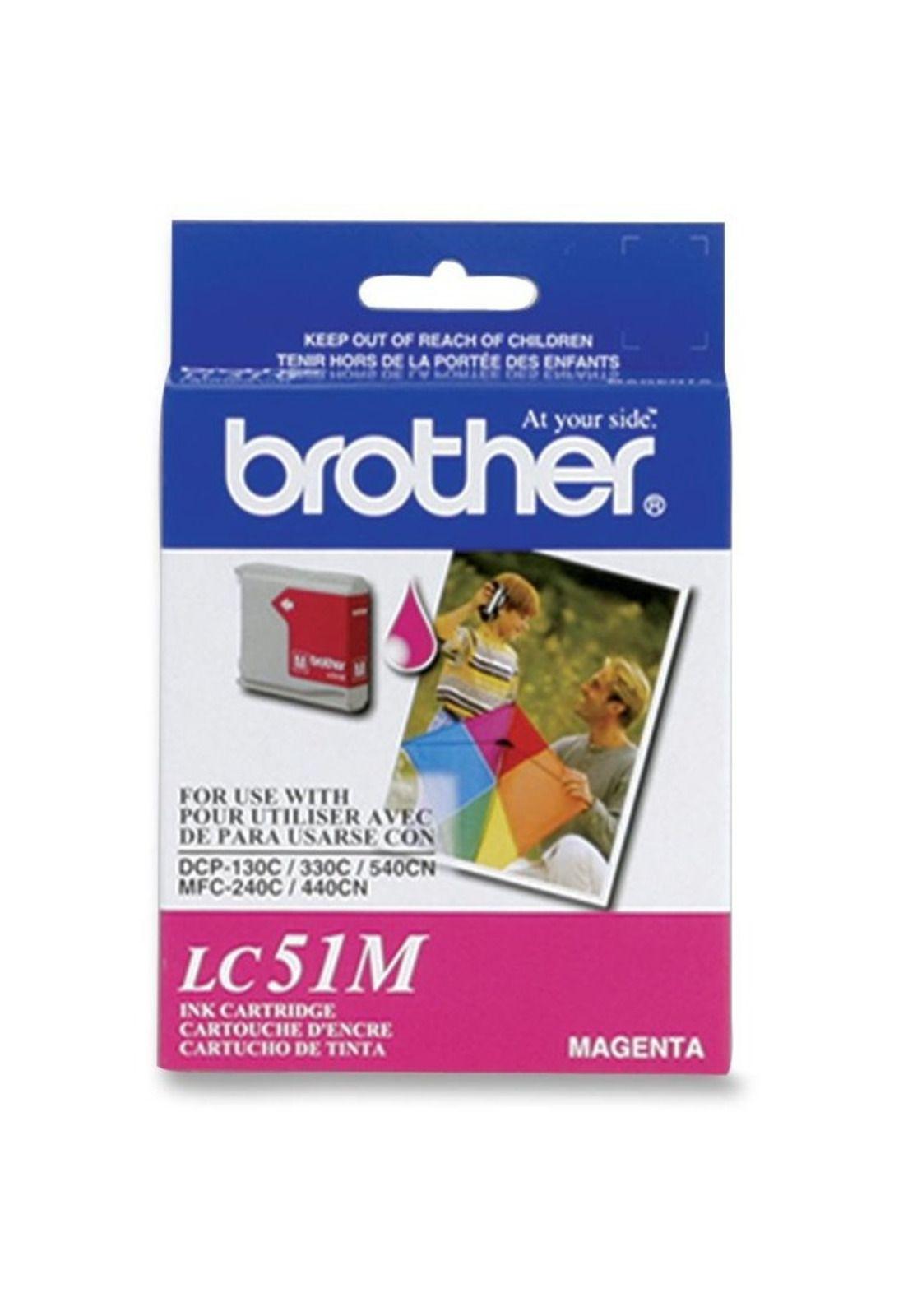 Cartucho de Tinta Brother LC51M 400 páginas Magenta-0