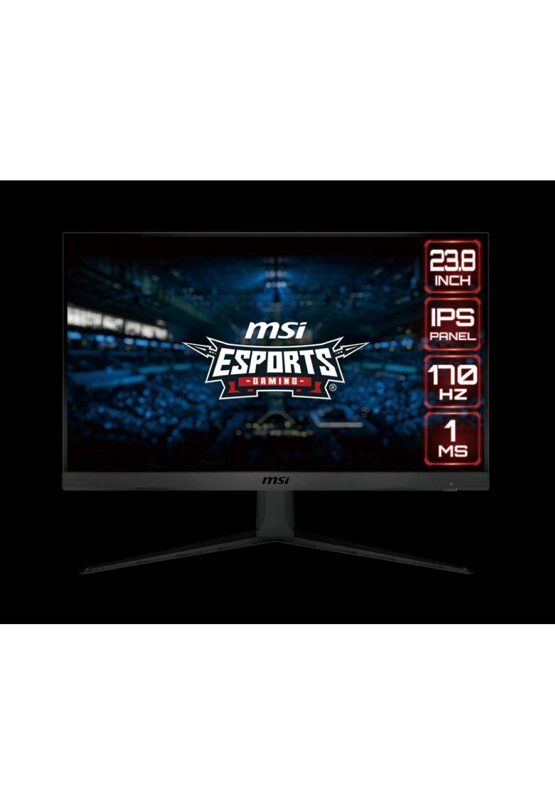 Monitor Gamer MSI 23.8" IPS FHD 1ms 170 Hz DP HDMI-0