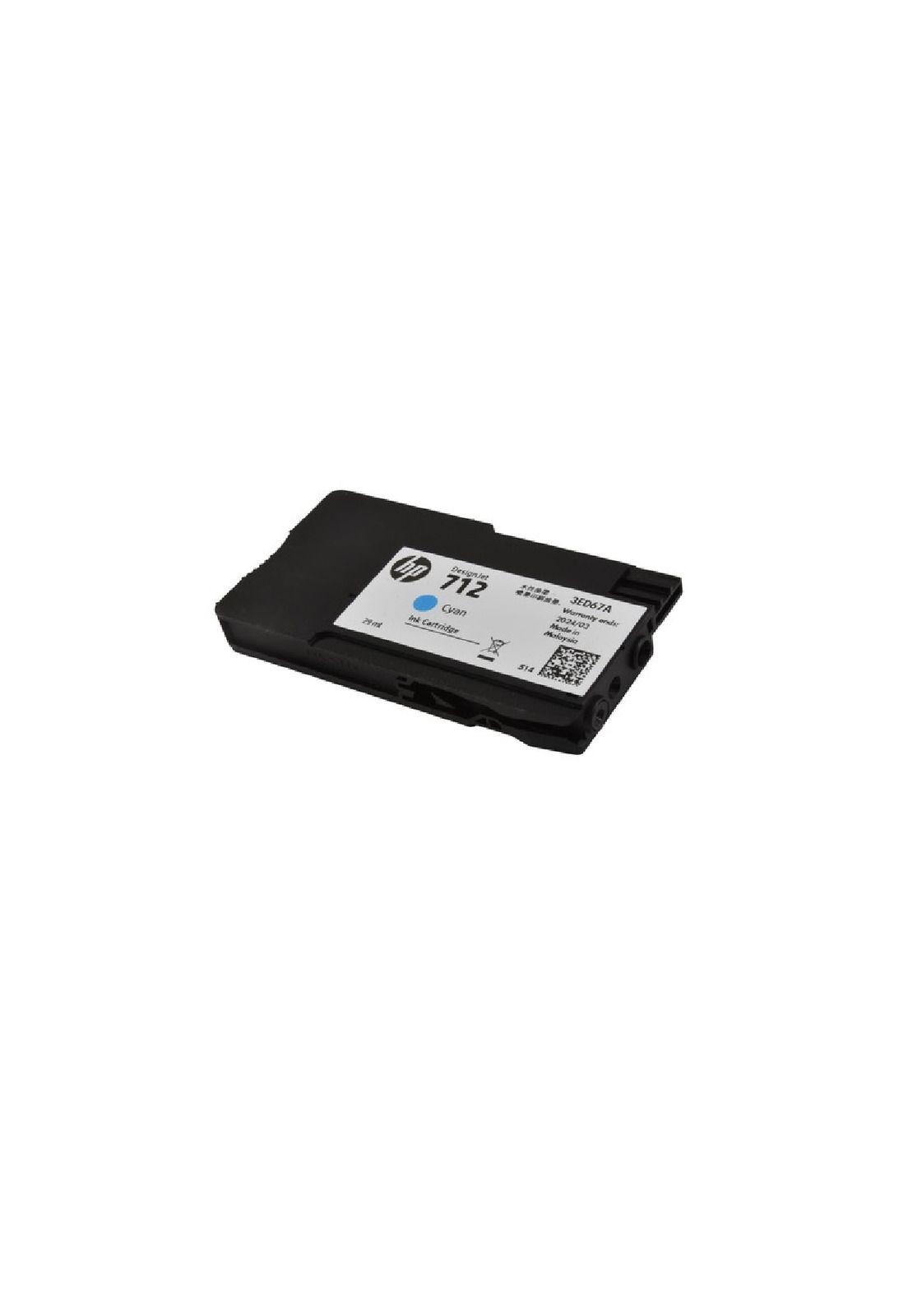 Cartucho de Tinta HP 712 Cyan 29 ml DesignJet Original-2