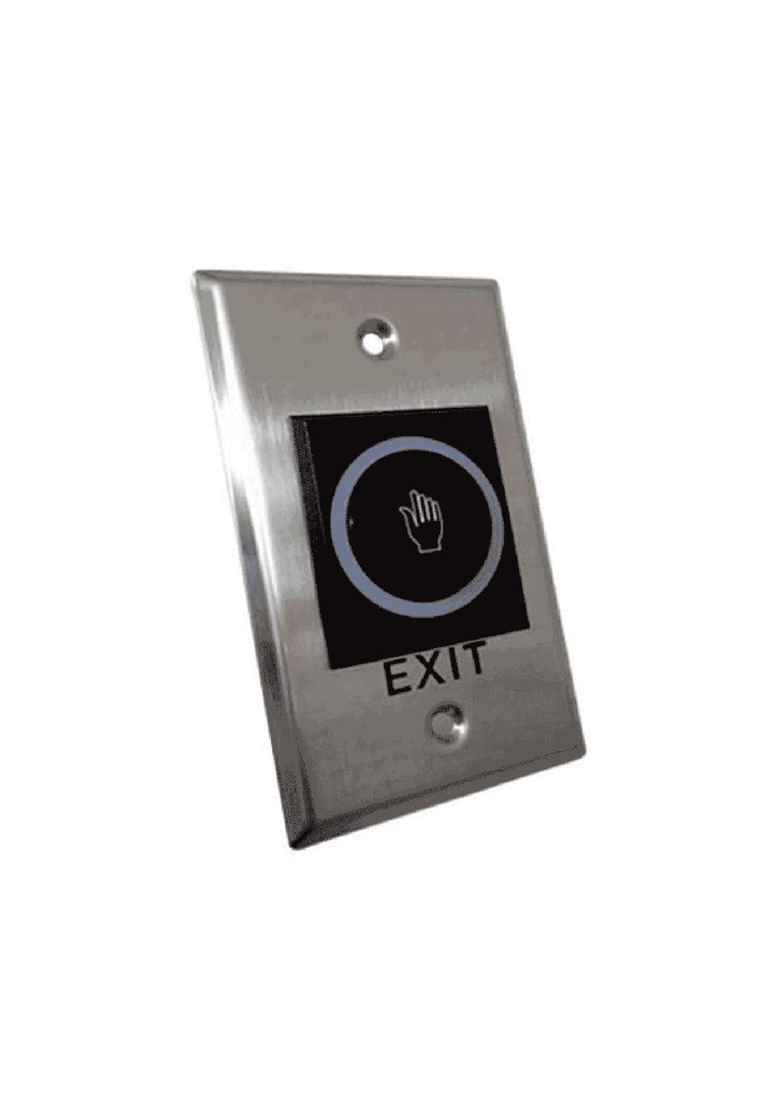 Botón De Salida Cuadrado Metálico Sin Contacto No Touch-0
