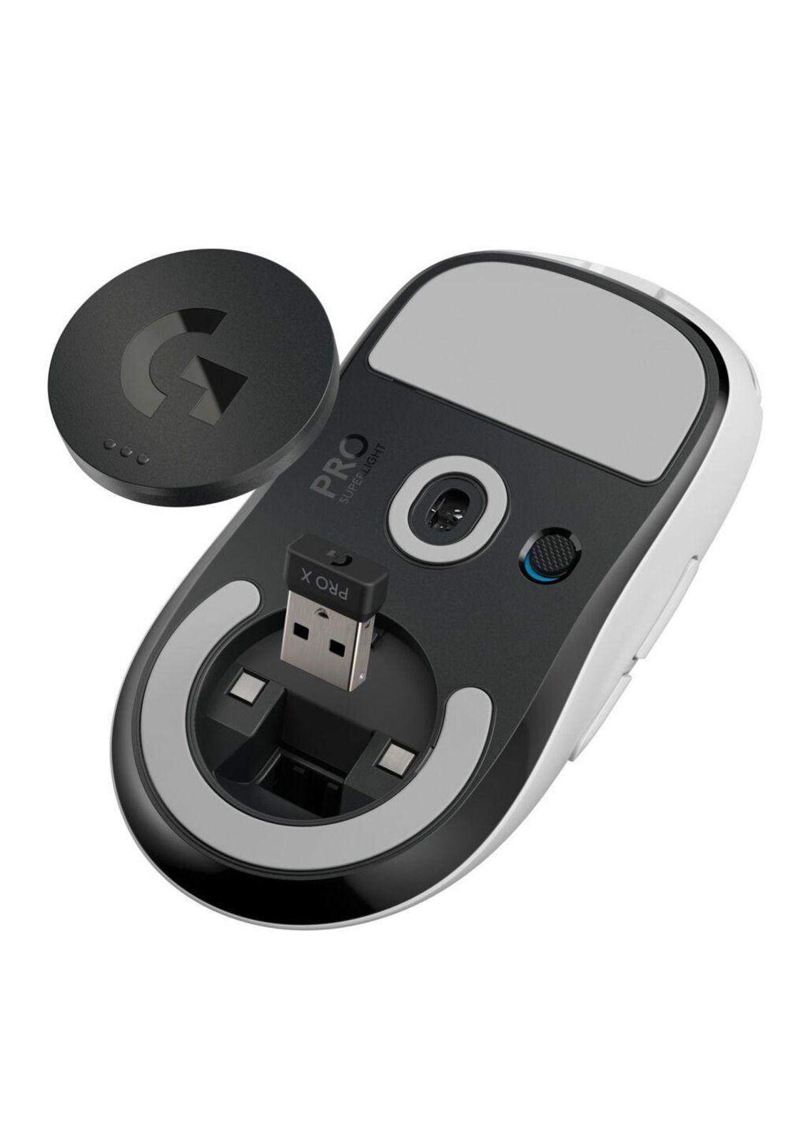Mouse Logitech G Pro X Superlight Lightspeed BT Blanco-6