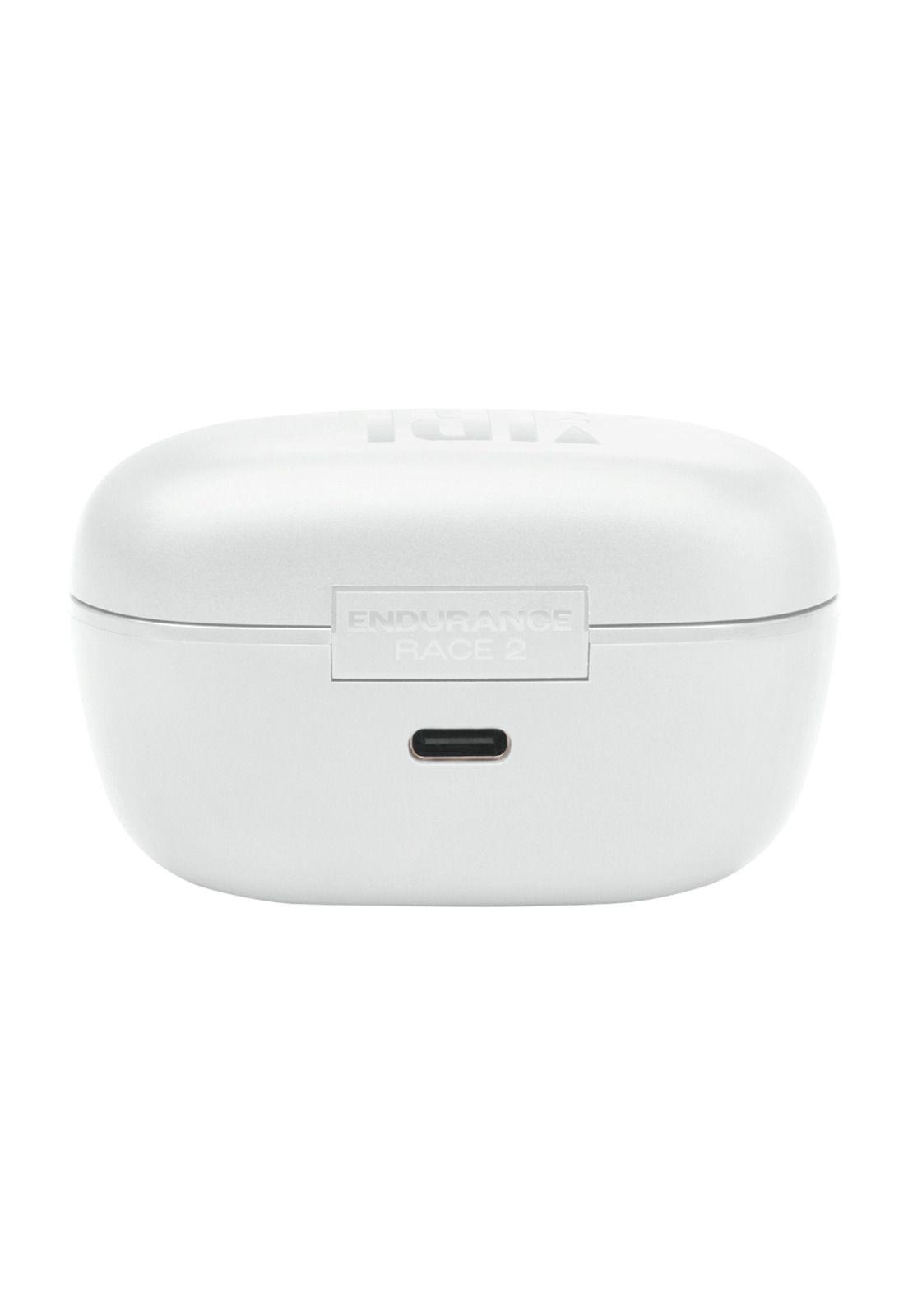 Audífonos JBL Endurance Race 2 Bluetooth IP68 Blanco-4