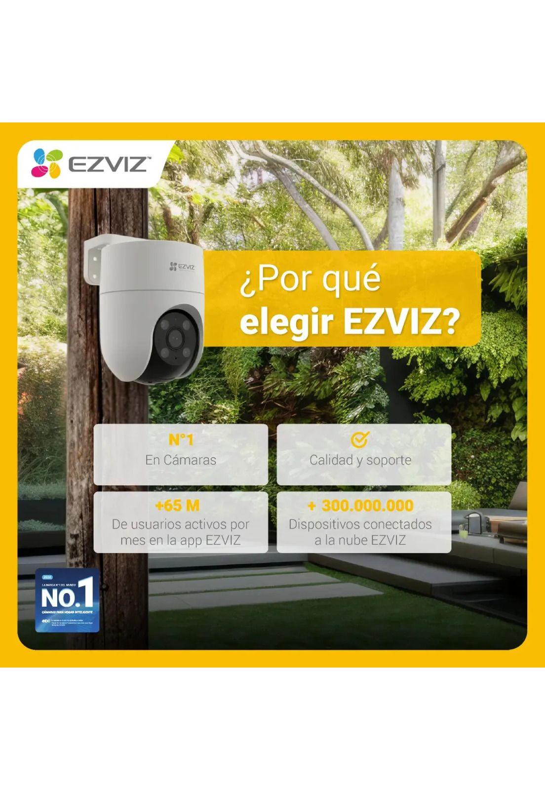 Cámara Ezviz 2k Pt Cs-eb8-4g Eb8 Con Bateria Y Tecnologia 4g-6