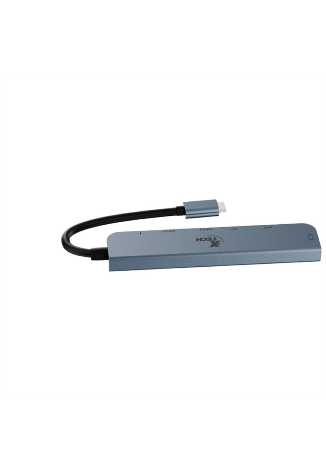 Adaptador Xtech multipuerto 7 en 1 USB-C-2